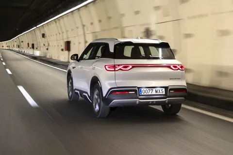 BYD Atto 2 – rear three-quarter view