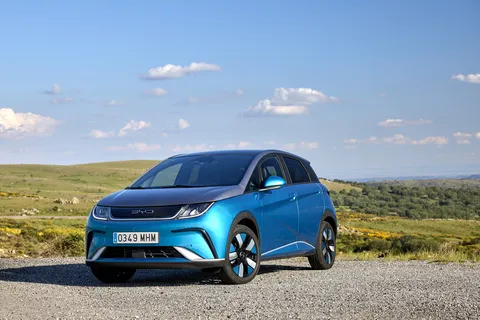 BYD Dolphin – front three-quarter view