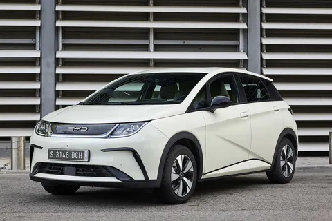 BYD Dolphin – front three-quarter view