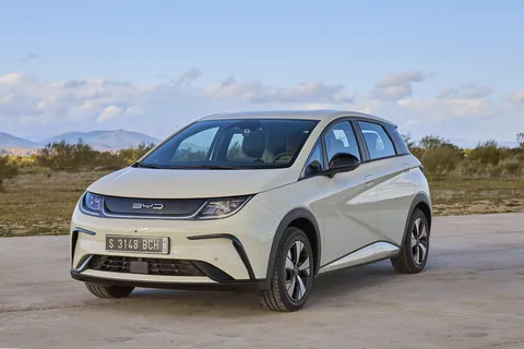 BYD Dolphin – front three-quarter view