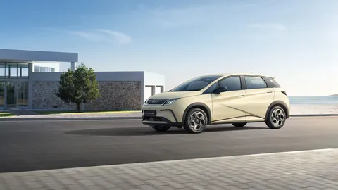 BYD Dolphin – front three-quarter view