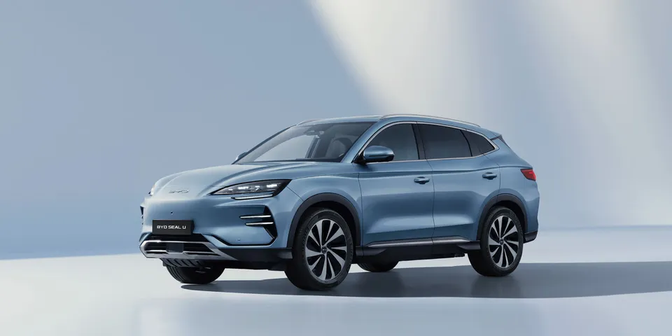 BYD Seal U EV – vedere 3/4 din față
