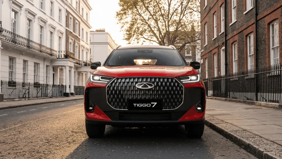 Chery Tiggo 7 – vedere din față