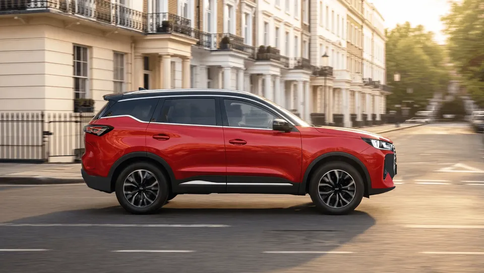 Chery Tiggo 7 – profil lateral