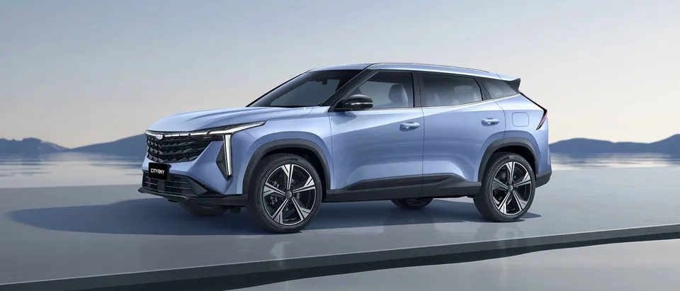 Geely Cityray – front three-quarter view