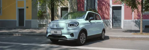 Leapmotor T03 – front three-quarter view