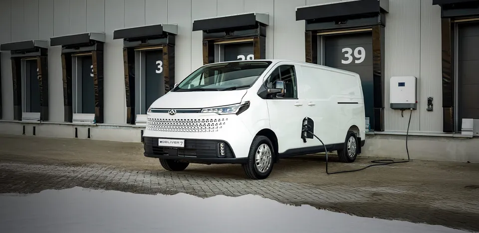 Maxus eDeliver 7 – vedere 3/4 din față