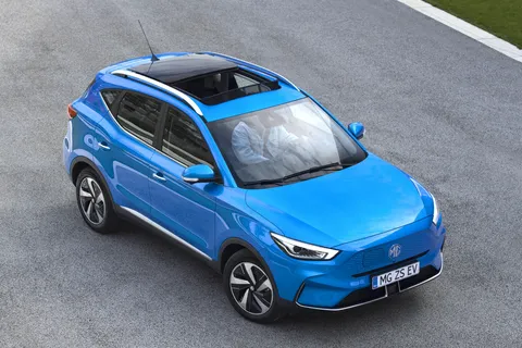 MG ZS EV – vedere 3/4 din față