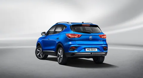 MG ZS EV – vedere 3/4 din spate