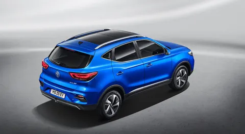 MG ZS EV – vedere 3/4 din spate